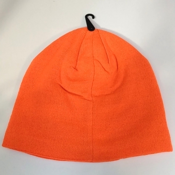 TRUETIMBER CAMO ORANGE BLAZE KNIT FLEECE LINED BEANIE SKULL CAP SIZE OS NWT - Picture 2 of 3